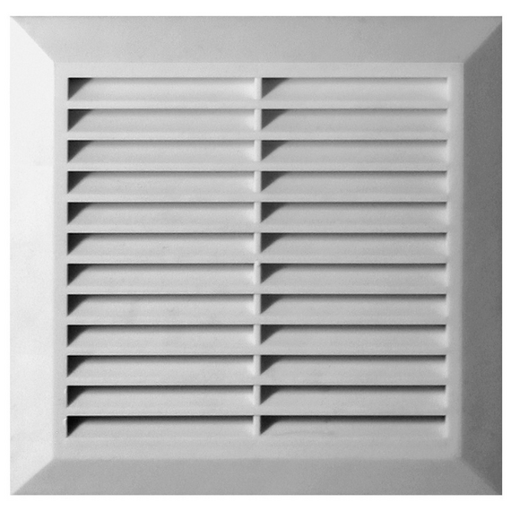 4elementsGrila de ventilatie cu flansa si plasa Awenta Classic T70 20x20 Alb