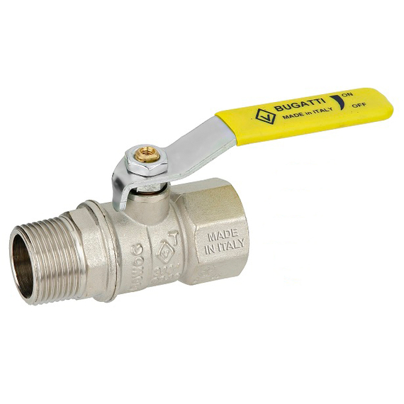 4elementsRobinet cu bila cu miner pentru gaz 3/4" MF Bugatti