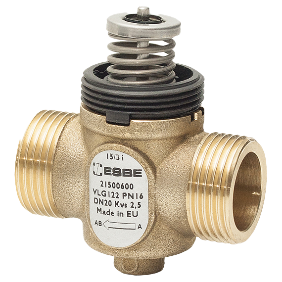 Клапан фанкойла VLG122 PN16 20-4 G3/4 ESBE