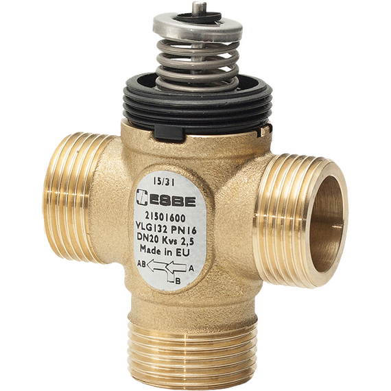 Клапан фанкойла VLG132 PN16 20-4 G3/4 ESBE