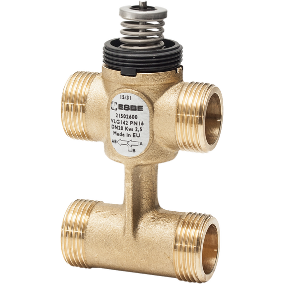 Клапан фанкойла VLG142 PN16 20-4 G3/4 ESBE