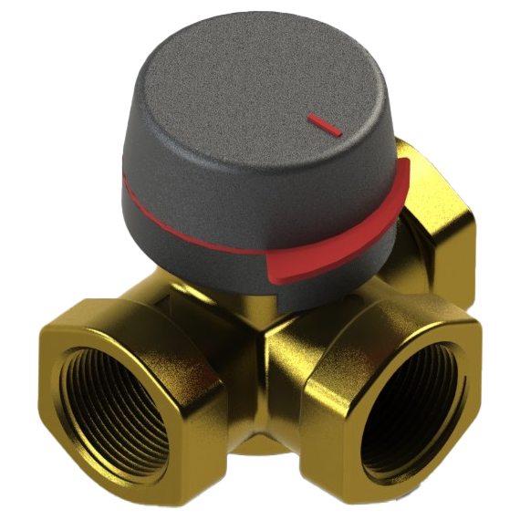 VRG131 Смесительный клапан DN25, Kvs=10 Rp.1" F , Tmax: +110 C ESBE