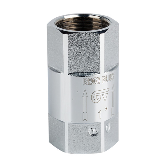 Обратный клапан хромированный 1 1/4" PN 18 REGE PLUS Genebre