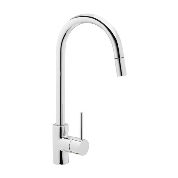 4elementsBaterie bucatarie cu pipa extensibila Genebre Tau