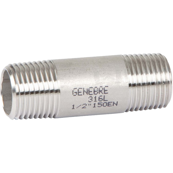 Бочонок (удлинитель) нержавейка 1"1/4 MM 060mm Genebre
