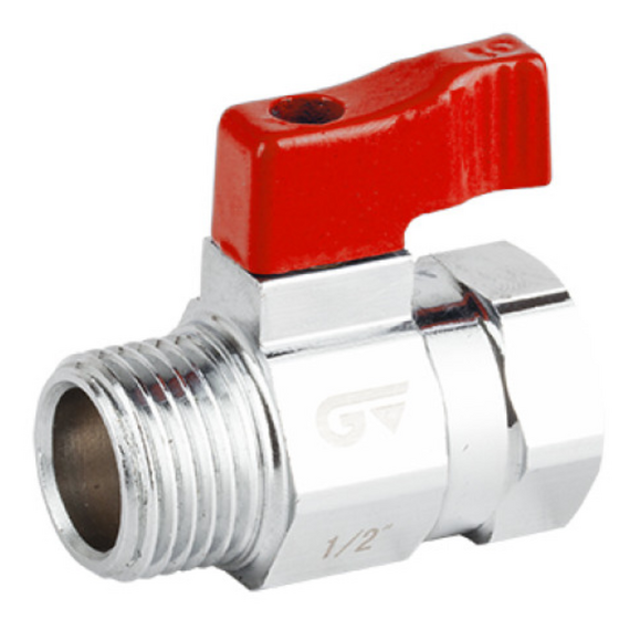 4elementsRobinet cu bila mini 1/2'' FM rosu Genebre