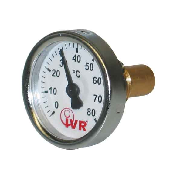 Термометр 3/8''  0-80C IVR