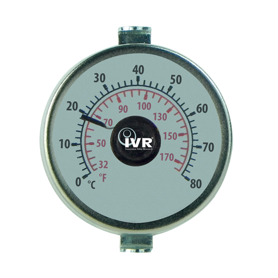 Термометр контактный для коллекторов д.40 0-120C IVR
