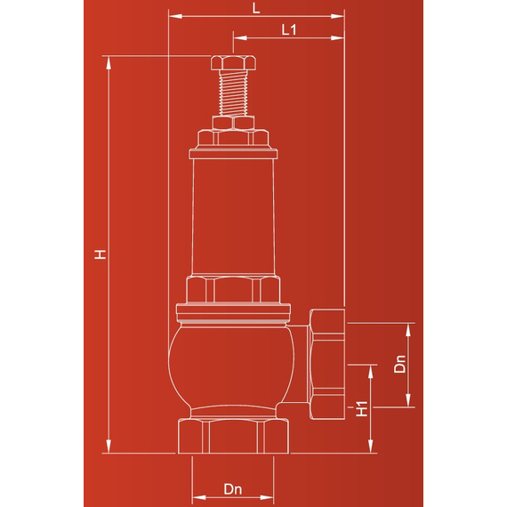 Клапан сброса давления 3/4 х 3/4  OR, изображение 4