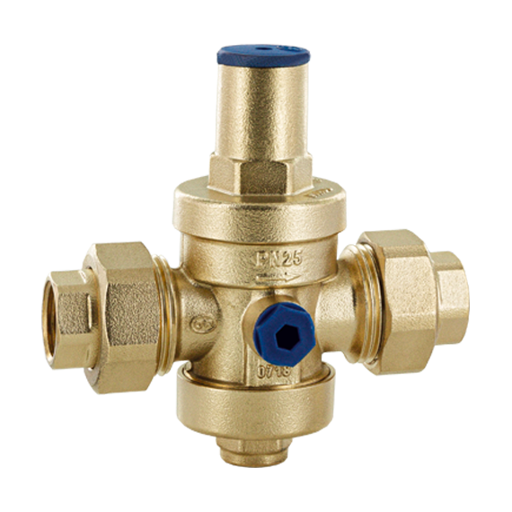 Редуктор давления поршневого типа с америк PN25 3/4" FF OR