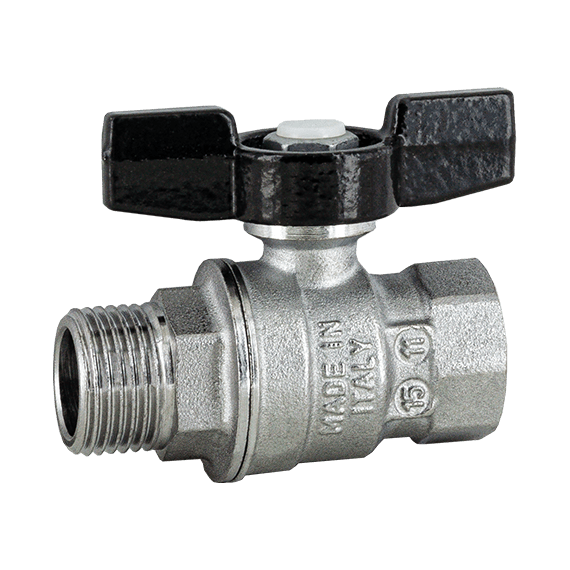 Шаровый кран бабочка 1/2'' FM OR