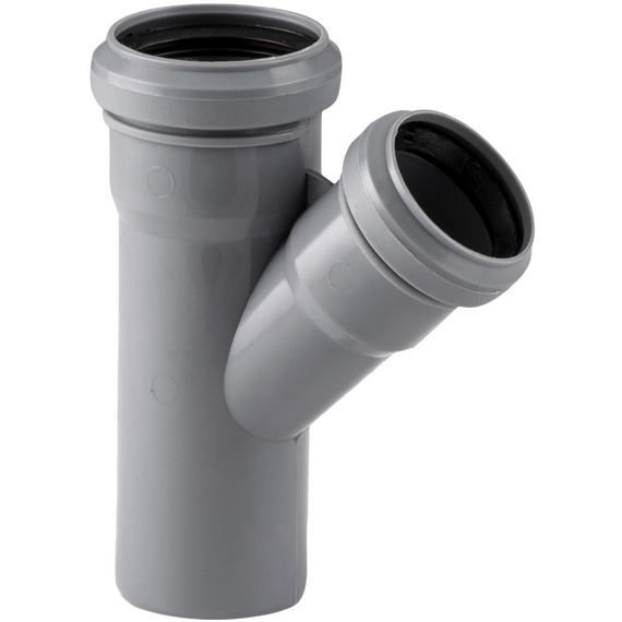 Тройник 50/50 45* Ростурпласт