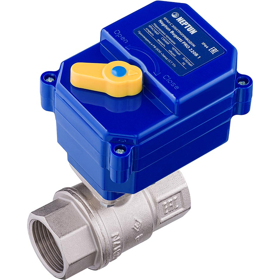 Кран с электроприводом Neptun Bugatti Pro 220В 1 1/2