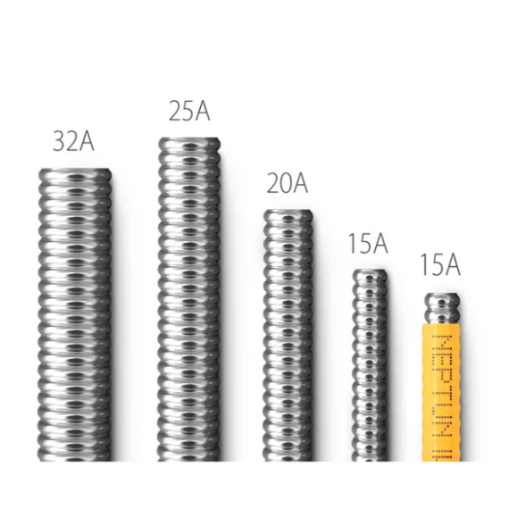 Труба гофрированная д 13 мм из нержавеющей стали  SS304, отожженная под развальцовку Neptun IWS, изображение 3