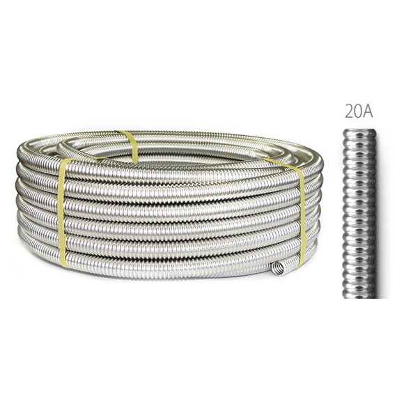 4elementsTeava d20А gofrata inox SS304 Neptun IWS
