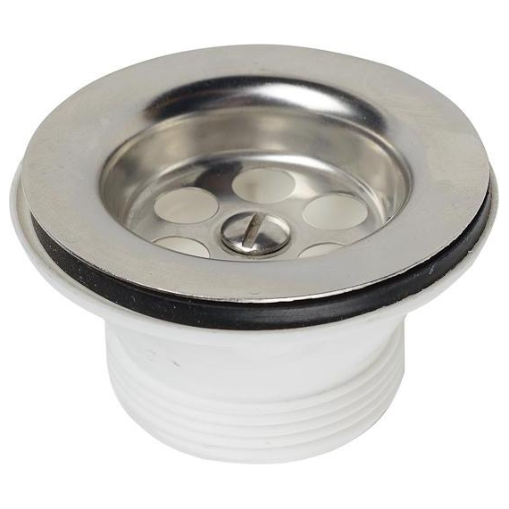 4elementsVentil chiuveta 1 1/4'' cu grila din otel inox., Aquant