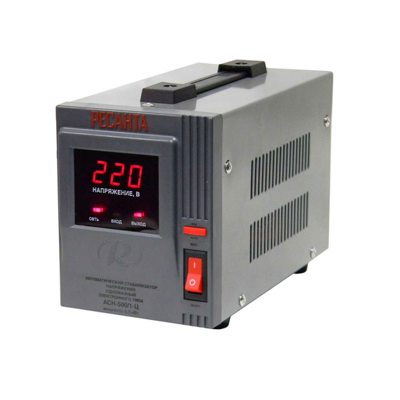 4elementsStabilizator de tensiune RESANTA ACH-500/1-ж 220V Vt, изображение 2