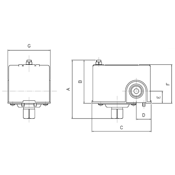 Реле давления 4 бар Genebre (1/4"), изображение 2