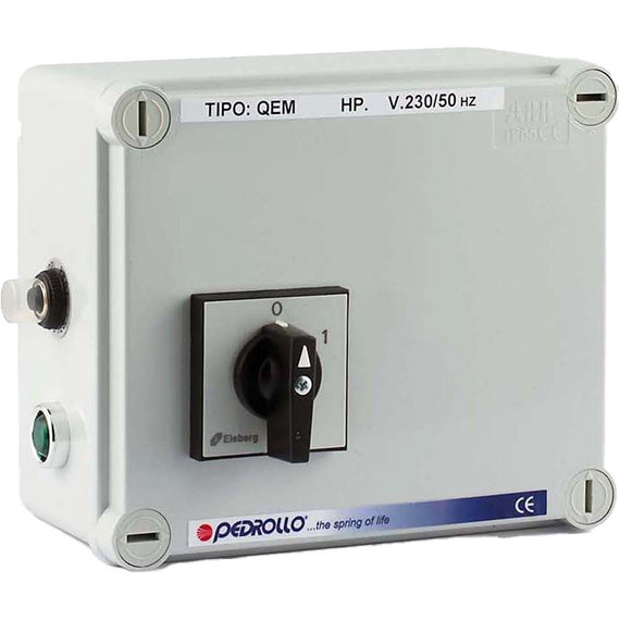 4elementsPanoul de control monofazat (1.5 kW) QEM 200 Pedrollo