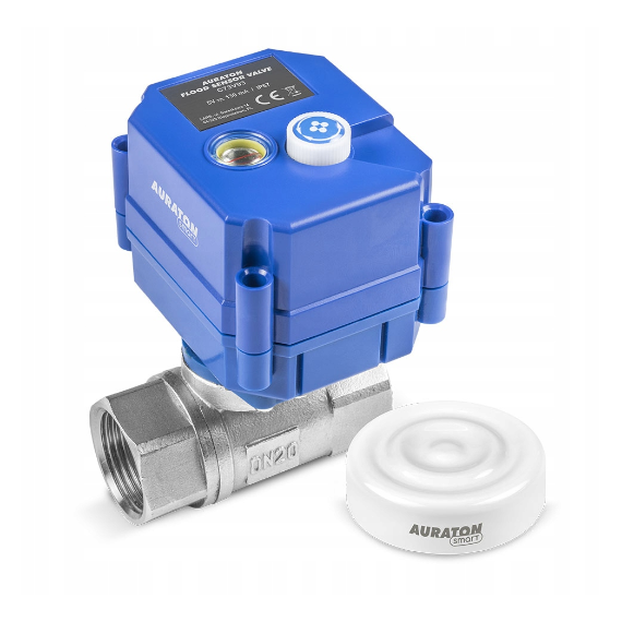 4elementsSet WATER STOP (senzor + supapa) 1" Auraton