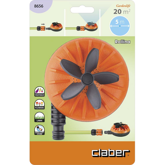 Дождеватель ROLLINA  Claber, изображение 2