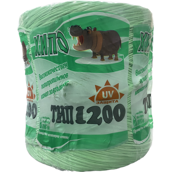 Канат полипропиленовый HIK-91 GREEN (1kg/1200m) VdX