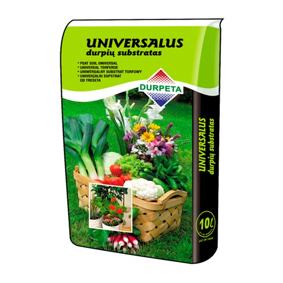 4elementsТорфяной субстрат UNIVERSAL 10L Durpeta VdX