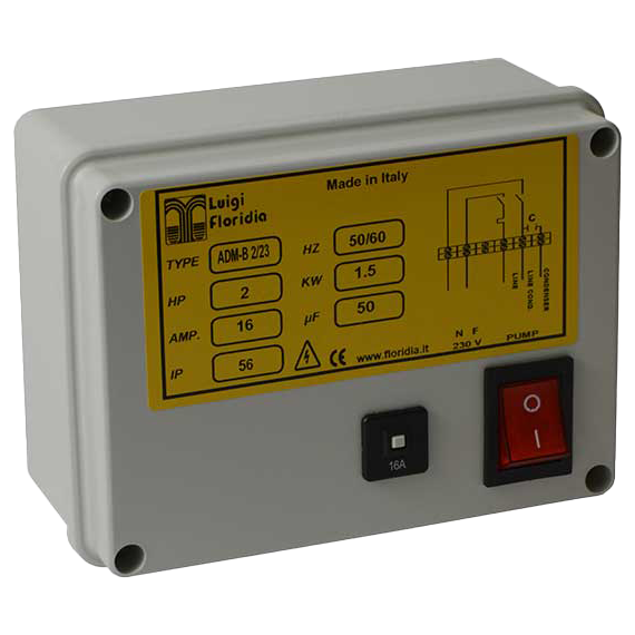 4elementsStarter ADM-B 2/23 (1.5kW, 2HP, 230V, 60µF, 12A) Luigi Floridia
