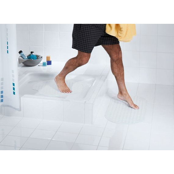 4elementsПротивоскользящий мат для ванной TecnoPlus d. 55 см белый, изображение 3