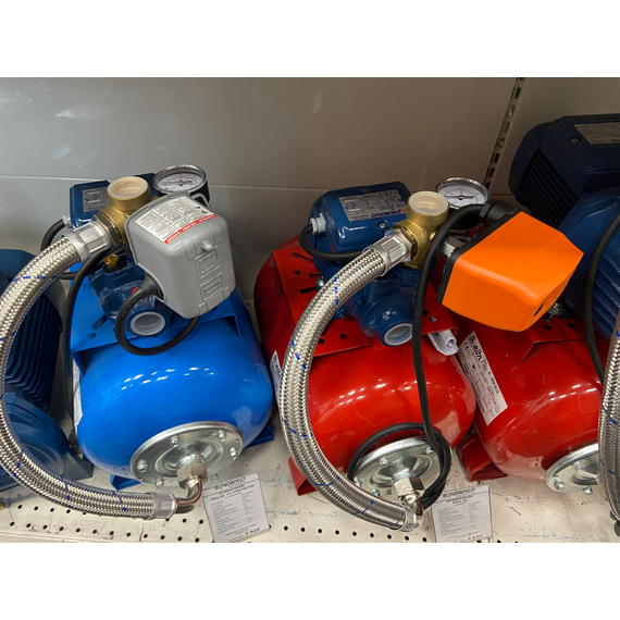 4elementsГидрофор без защиты от сухого хода Pedrollo Hydrofresh CPm 158-24CL 0,75 kW, изображение 3