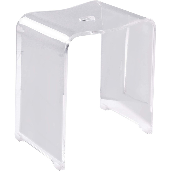 4elementsScaun pentru baie Trendy transparent acrilic