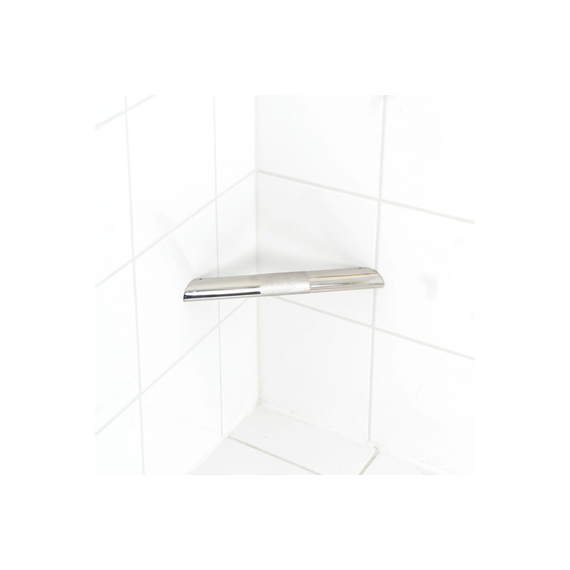 Подставка для ног Lex S глянцевый хром с противоскользящим покрытием нержавеющая сталь, изображение 3