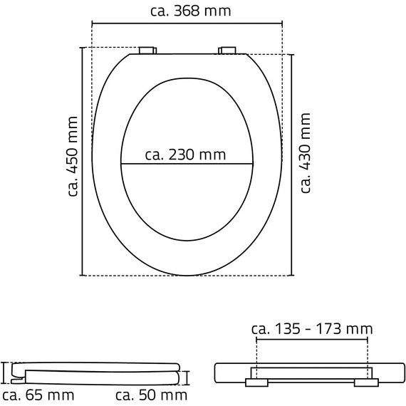 Сидение для унитаза Top 5 см белый с доводчиком дюропласт, изображение 6