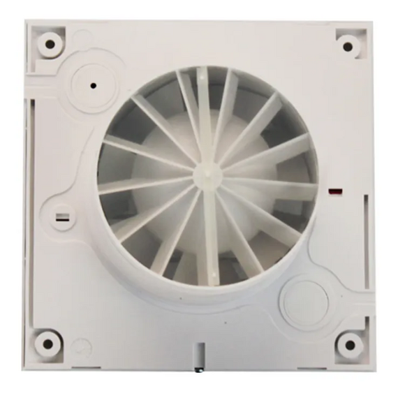 4elementsVentilator evacuare axial cu supapa si timer Soler Palau DECOR 300CRZ D150 White, изображение 3