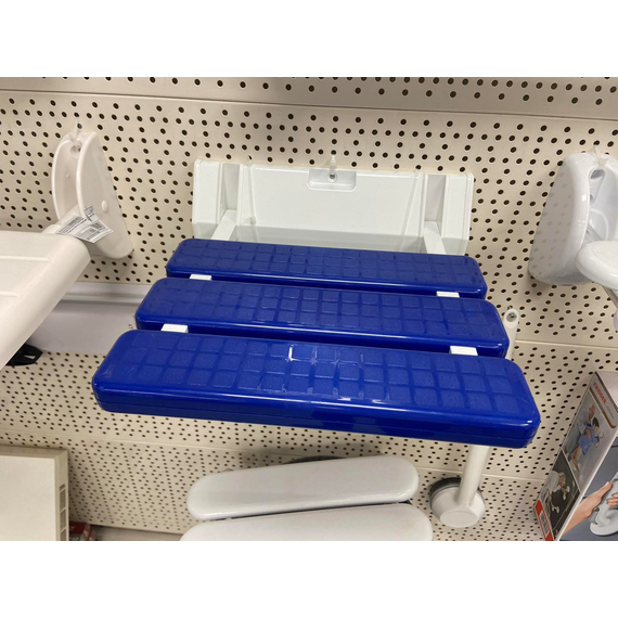 4elementsСкладное сидение для душа Fashion синий ультрамарин Ridder, изображение 2