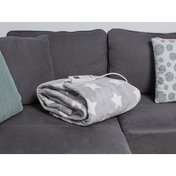 4elementsPlapuma electrica EB651 Grey Star 180 x 130 cm Noveen, изображение 4