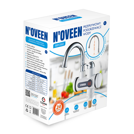 4elementsIncalzitor de apa electric instant Noveen IWH360, изображение 3