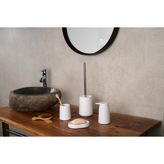 4elementsЕршик Kira, белый,  ABS / нержавеющая сталь Ridder, изображение 2