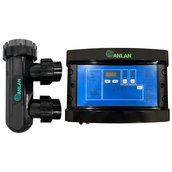 4elementsClorinator cu sare 20CL 20G cu 7 placi din titan Kubber, изображение 3