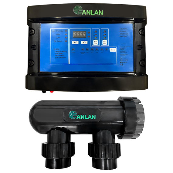 4elementsClorinator cu sare 30CL 30G cu 11 placi din titan Kubber, изображение 8