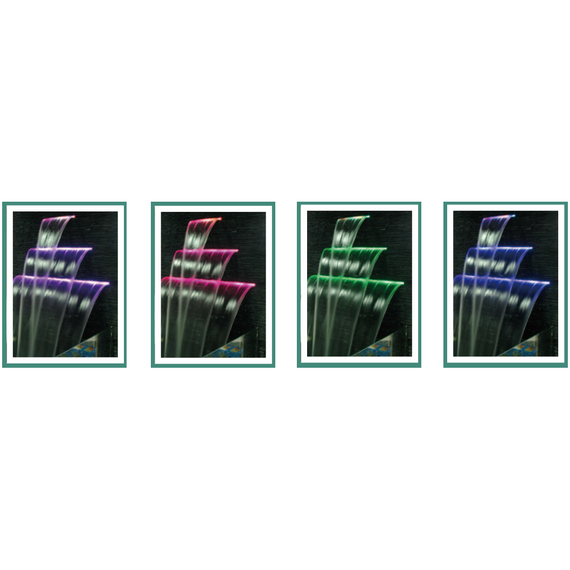 4elementsCascada pentru piscina de perete cu iluminare 4W Kubber, изображение 2