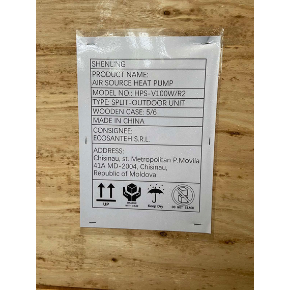 4elementsPompa de caldura split 10 kW 220V R32 aer - apa , inverter KUBBER, изображение 11