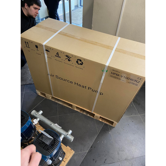 4elementsPompa de caldura split 10 kW 220V R32 aer - apa , inverter KUBBER, изображение 13