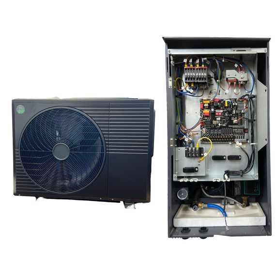 4elementsPompa de caldura split 14 kW 380V R32 aer-apa, Inverter KUBBER