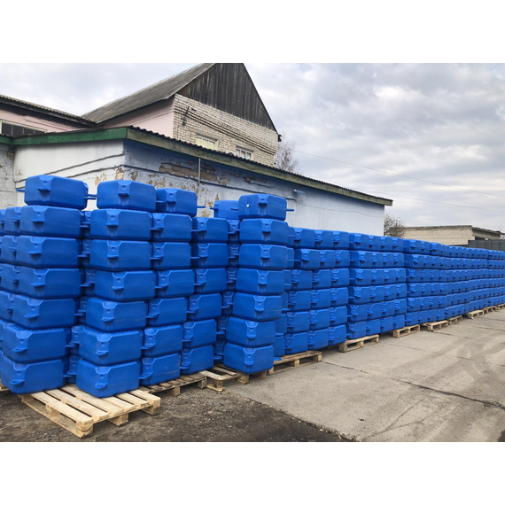 4elementsCub plutitor ponton HDPE 500/500/400 mm, изображение 2
