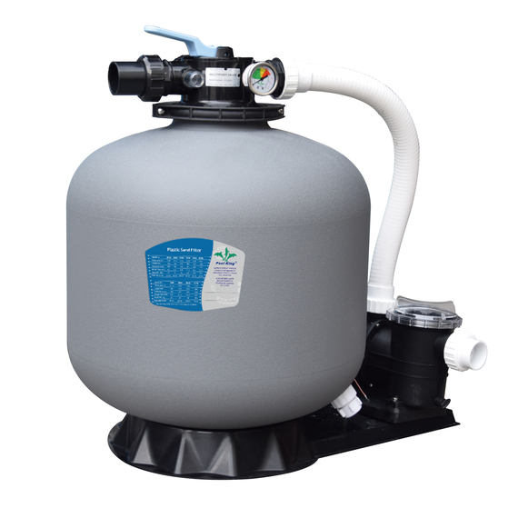 Система фильтрации для бассейна c насосом, KUBBER EBF300B; 3,65m3/h +XKP025, изображение 4