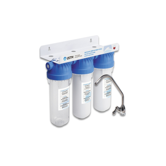 Фильтр под кух. мойку - 3 ступени очистки EMI Universal  AQUA 3 EMI USTM