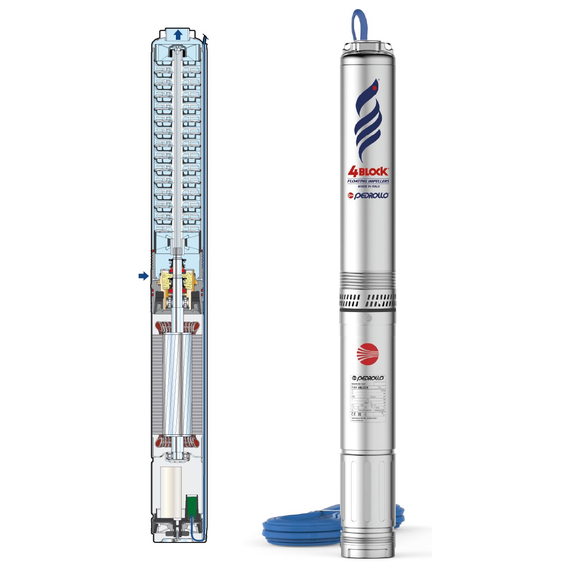 Погружной насос Pedrollo 4BLOCKm 4/9 0,75 kW