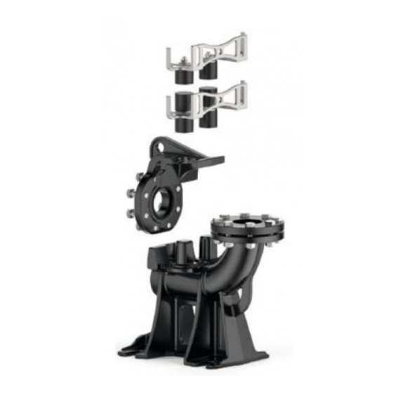 4elementsSet de suporți orizontali Pedrollo pentru VX/50