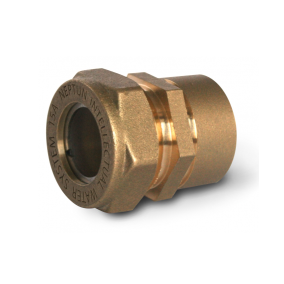 Муфта для гофрированной трубы KUBBER 32х1 1/4" F